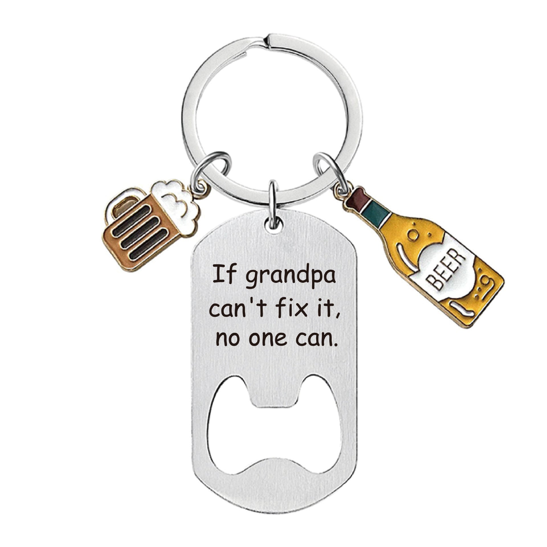 Wholesale Metal Bottle Opener Keychains